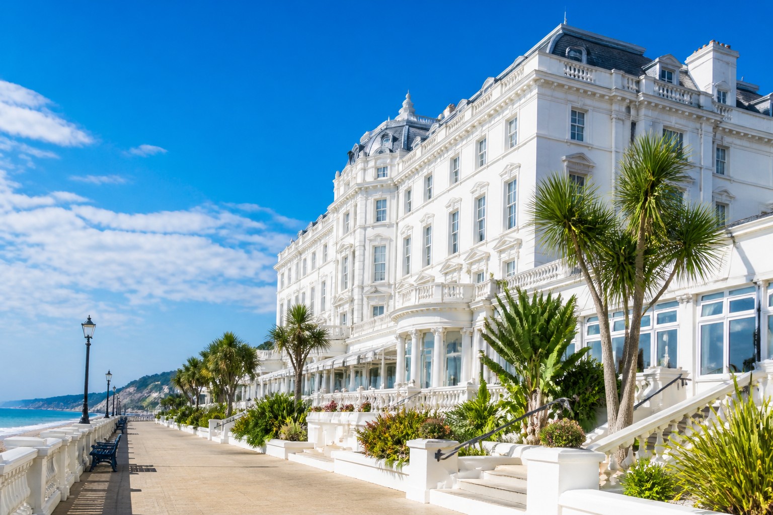 Seaside hotel atmosphere