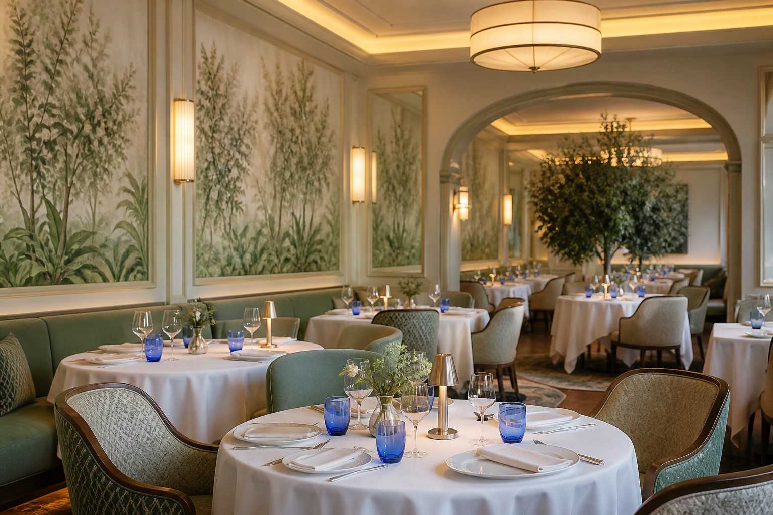 Dining atmosphere illustration